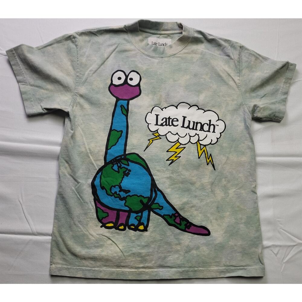 Late Lunch Graphic Earth Eater T-Shirt Unisex Medium " You Are What You Eat"